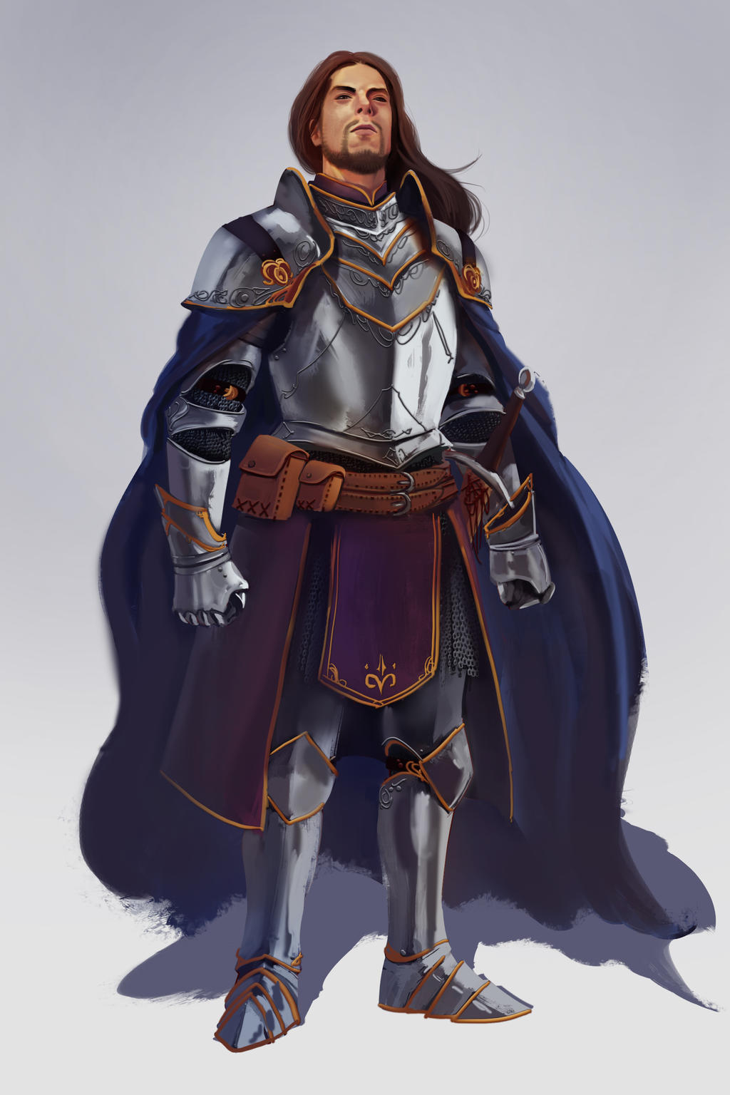 Knight Deviantart Commissioned Artwork- Knight by RossoWinch on DeviantArt