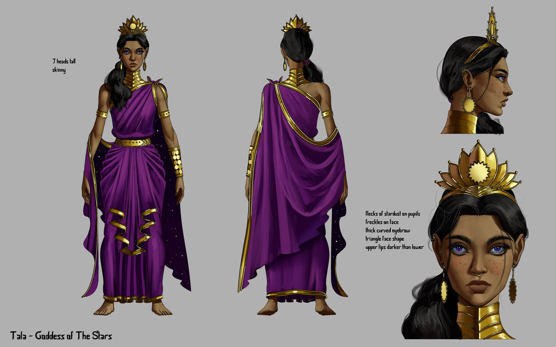 Tala, Tagalog Goddess of The Stars by RossoWinch on DeviantArt