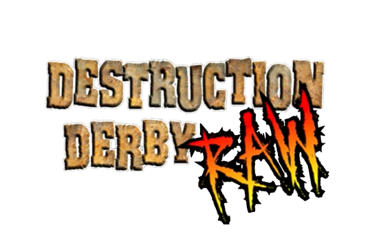 Destruction Derby Raw Title Render