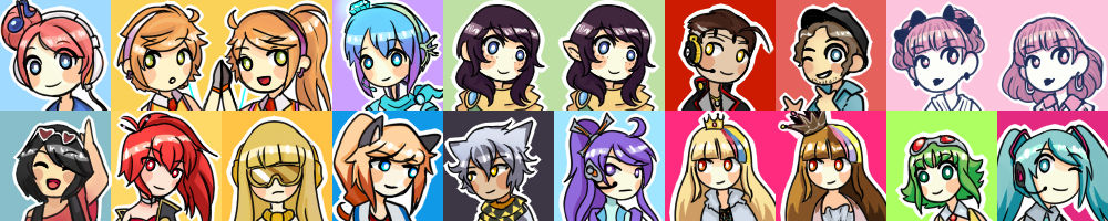 Vocaloid(/UTAU) icon wall??