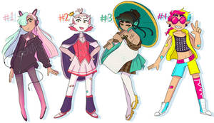 [OPEN] Vocaloid inspired adopt batch [1 LEFT]