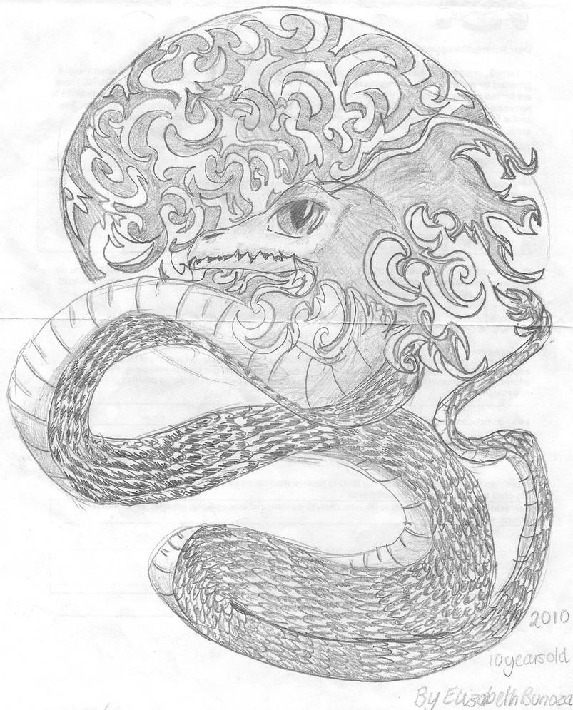 Dawn dragon by thelizzygirl on DeviantArt