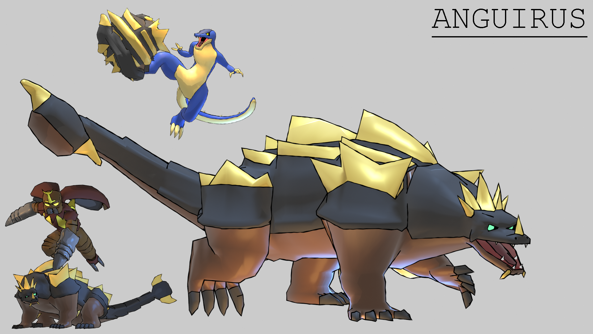 Angorus All Monsters Attack - Anguirus by Grumbletron on DeviantArt