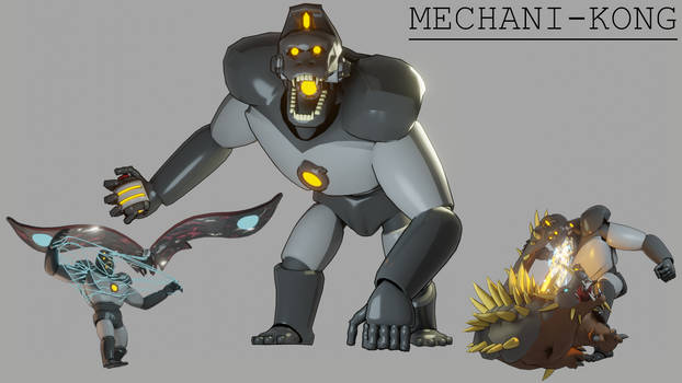 All Monsters Attack - Mechani-Kong