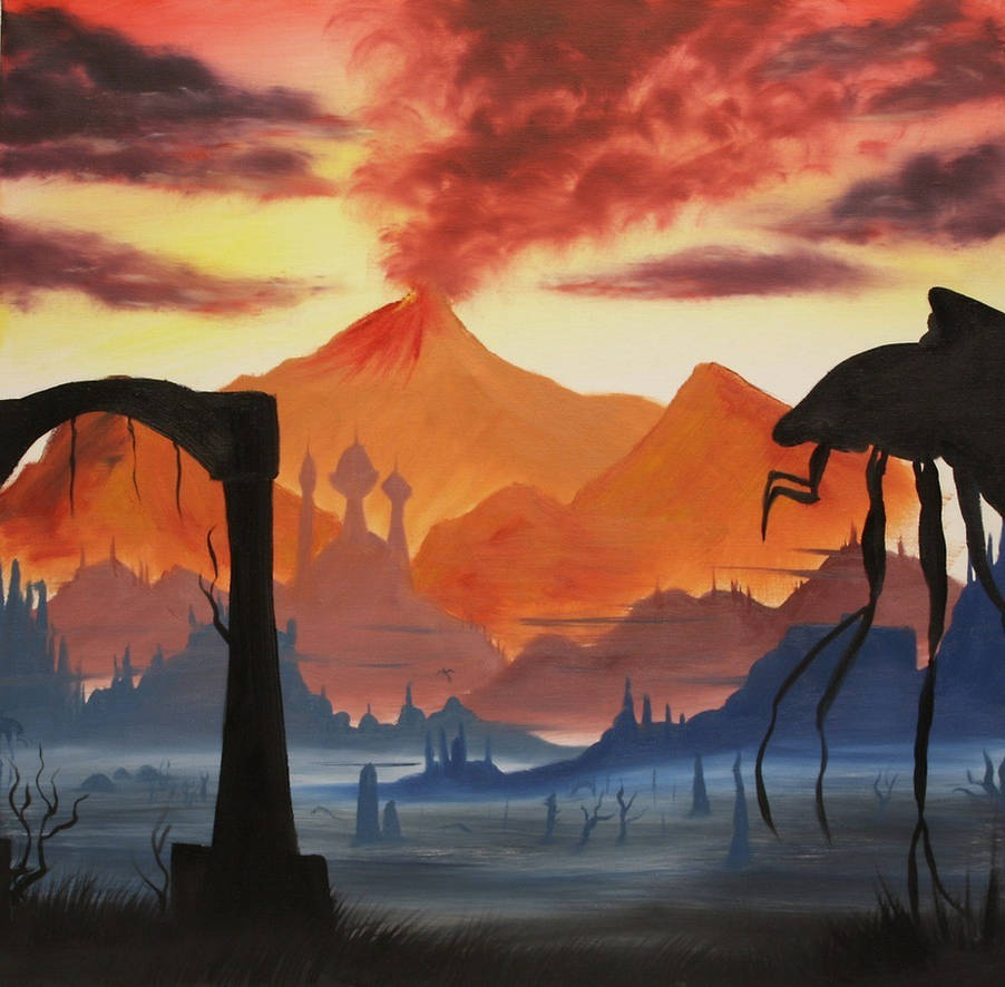 moderat Diplomatiske spørgsmål Skæbne Red Mountain (Morrowind) by KaidenKreatio on DeviantArt