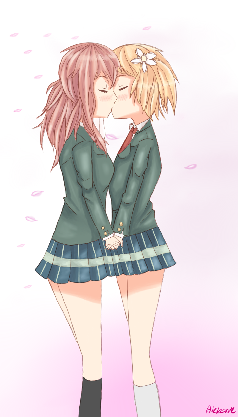 Sakura Trick Kiss Me By Akkorde On Deviantart