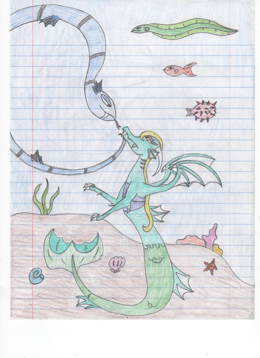 MerDragon by Day-Week on DeviantArt