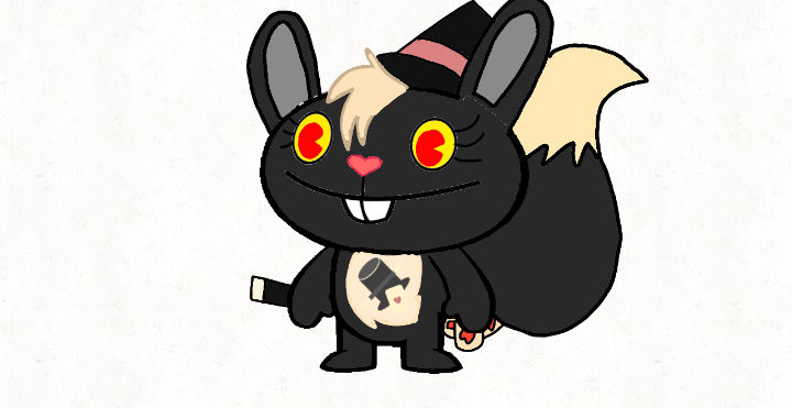 New Htf oc Cards the Rabbit fox by Reddma91 on DeviantArt