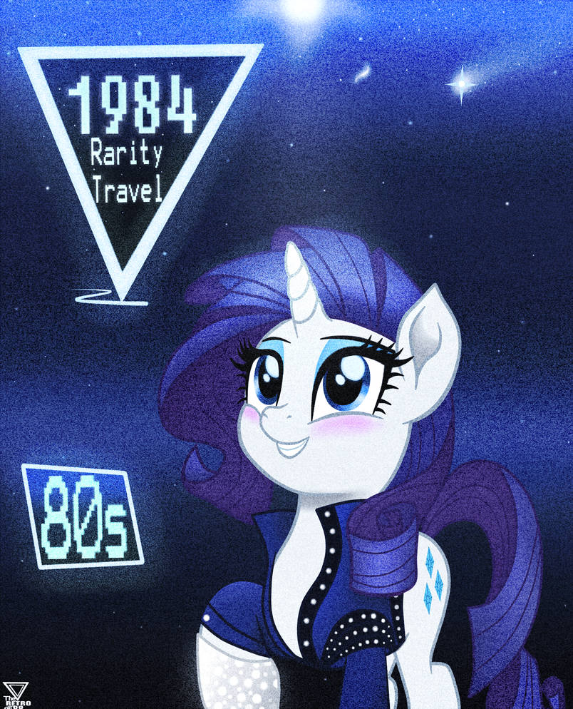 Rarity In 1984 80s by TheRETROart88 on DeviantArt