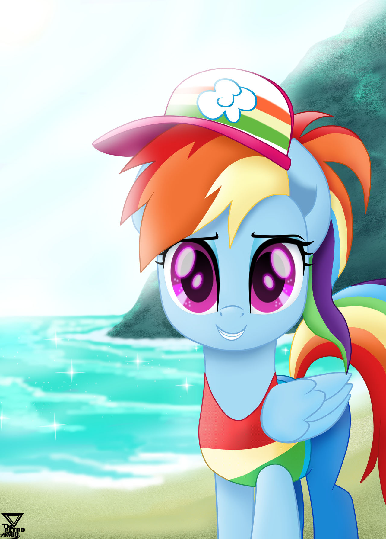 Rainbow Dash on USABroniesUnited DeviantArt Rainbow Dash on USABroniesUnited DeviantArt