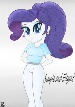 Rarity Simple And Elegant EQG (1989)