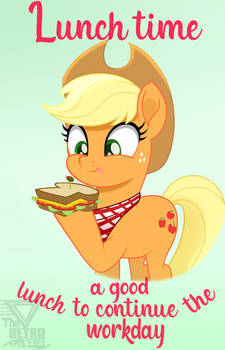 Applejack: Lunch time