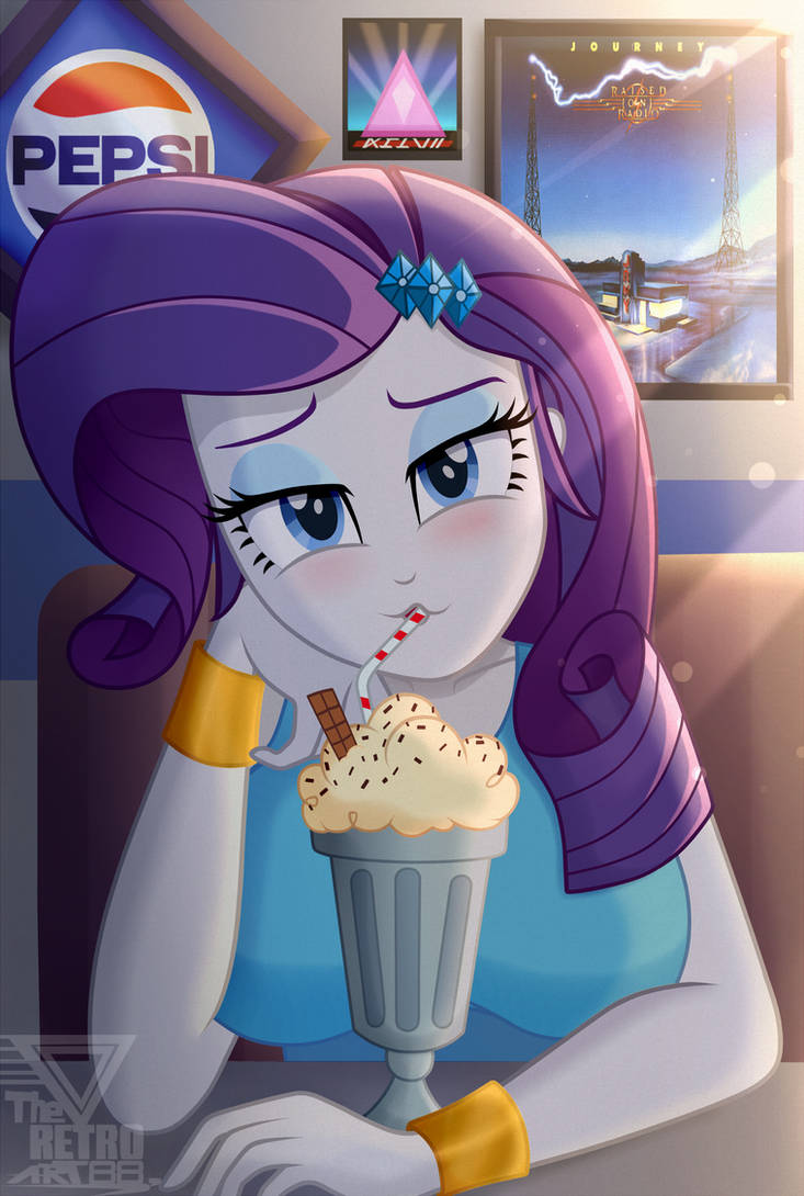 Rarity: Romantic date by TheRETROart88 on DeviantArt