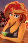 Sunset Shimmer: Beach date