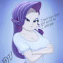 Rarity: Won't you tell me I love you?