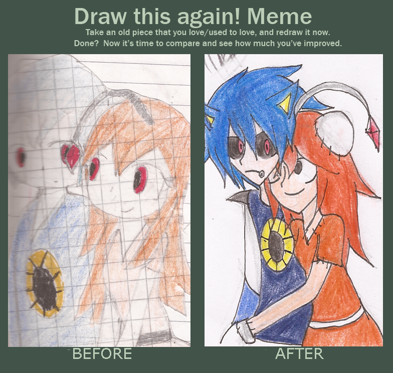 Draw this again-Come closer