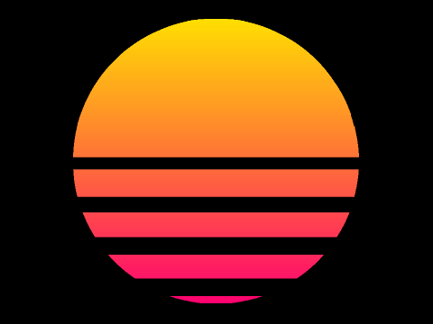 pic Retrowave Sun Gif s u n by kelvintheserpent on deviantart