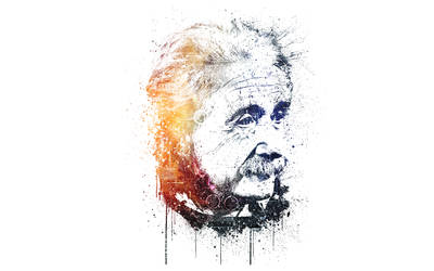 Albert Einstein by icantfindone