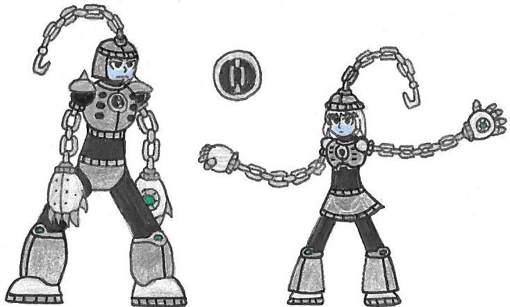 Chainman ChainMan.EXE and ChainWoman.EXE by Azure-Mage88 on DeviantArt