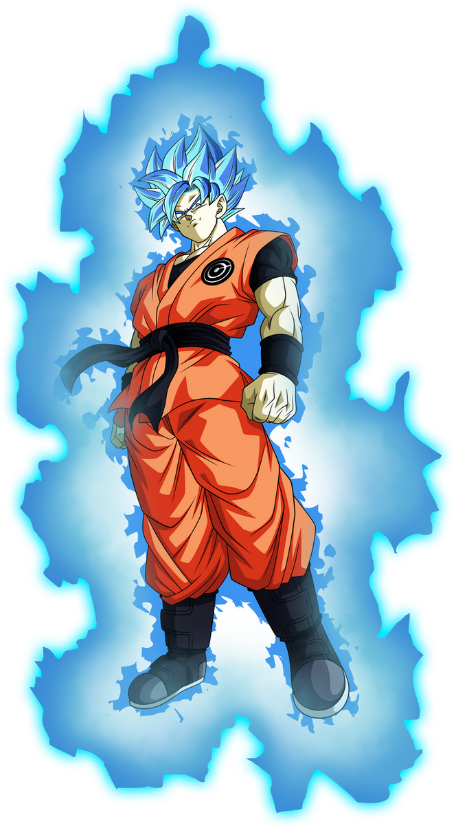 Goku super Saiyan blue Poster by Amar Maruf - Pixels