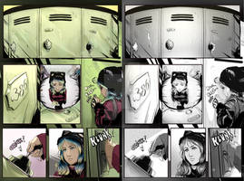 DIGITAL COLORING VS MANGA GRADIENTS