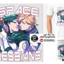 Space Lesbians - UraNep version