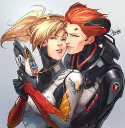 OW - Moira and Mercy