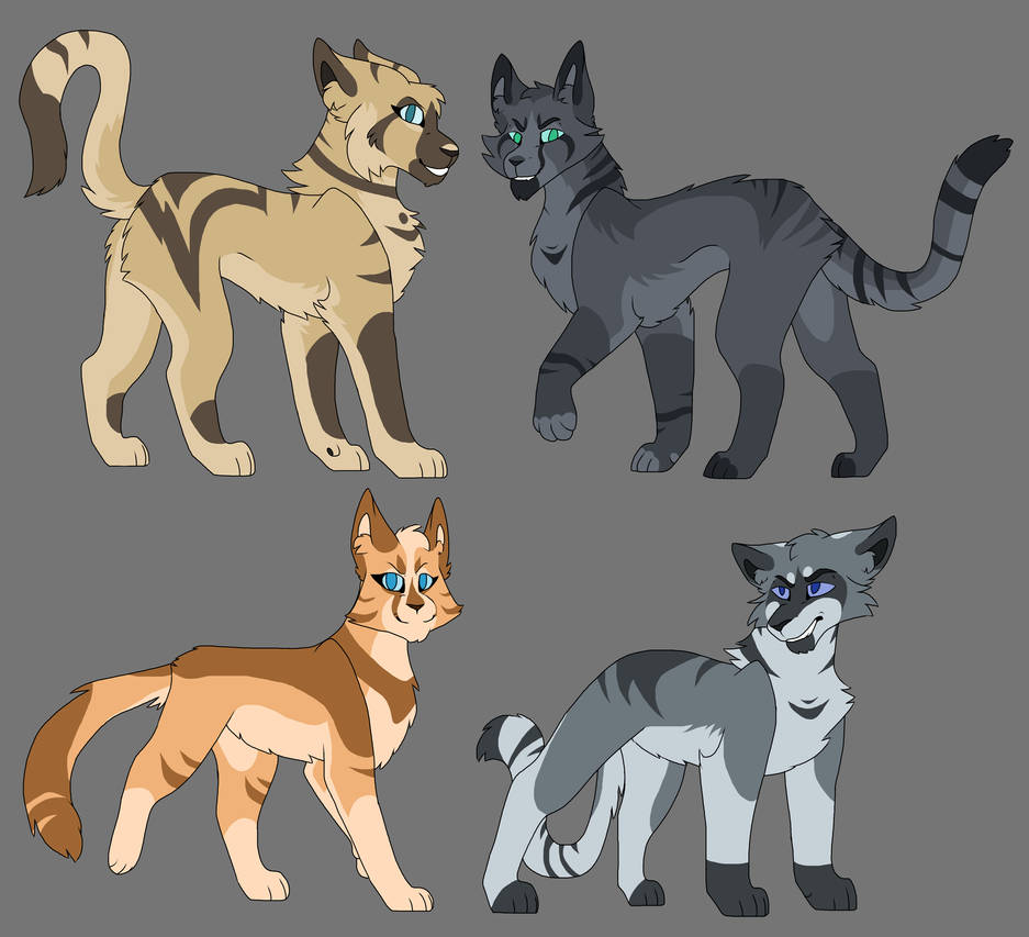 Longtail x Ivypool kits comm by Selene984 on DeviantArt
