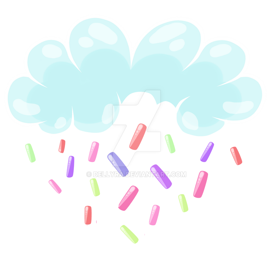 Sprinkle Cloud Commission Cutie Mark Sprinkles Cloud by DelLyra on DeviantArt