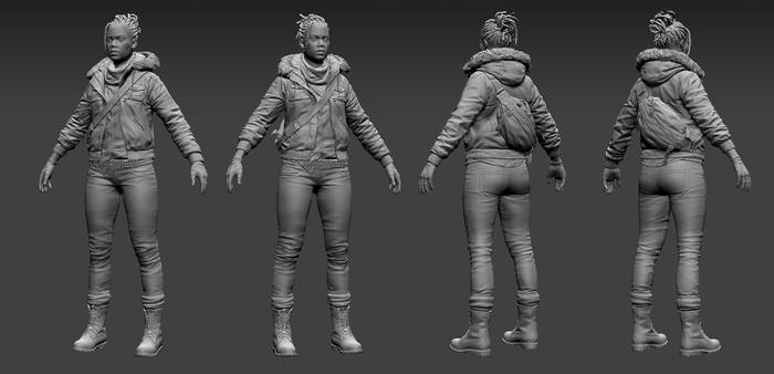 Michonne wip