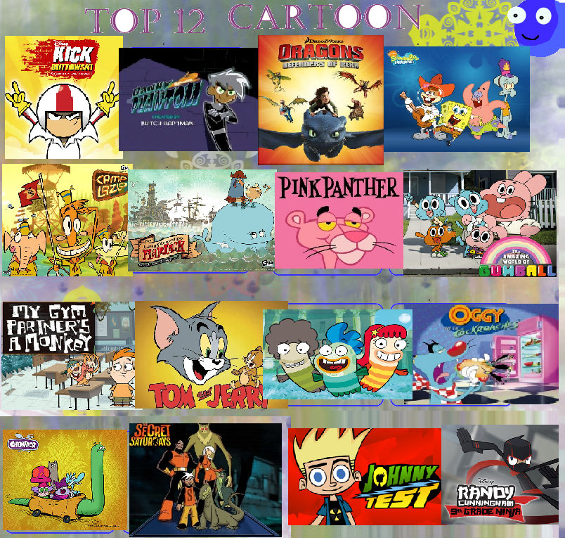 My Top 12+4 Favorite Cartoons by KBinitialDream8250 on DeviantArt