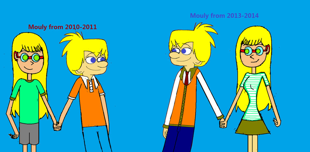 Kick Buttowski - Past and Present Mouly Meets