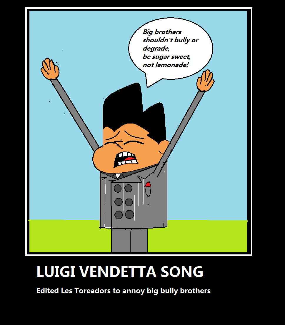 Luigi Vendetta Song Meme