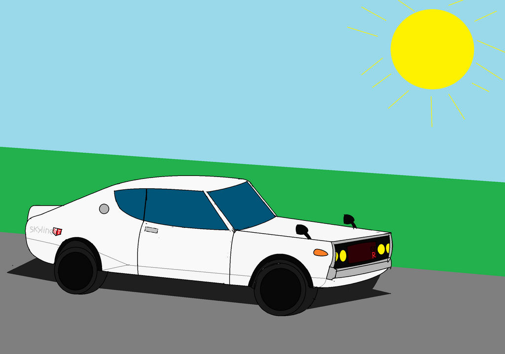 Second Generation Skyline GT-R by KBinitialDream8250 on DeviantArt