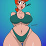 Dexter's mom ala Artmohch cell shading