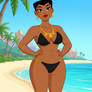 DC SHG Amanda Waller Thiccened and Bikinied