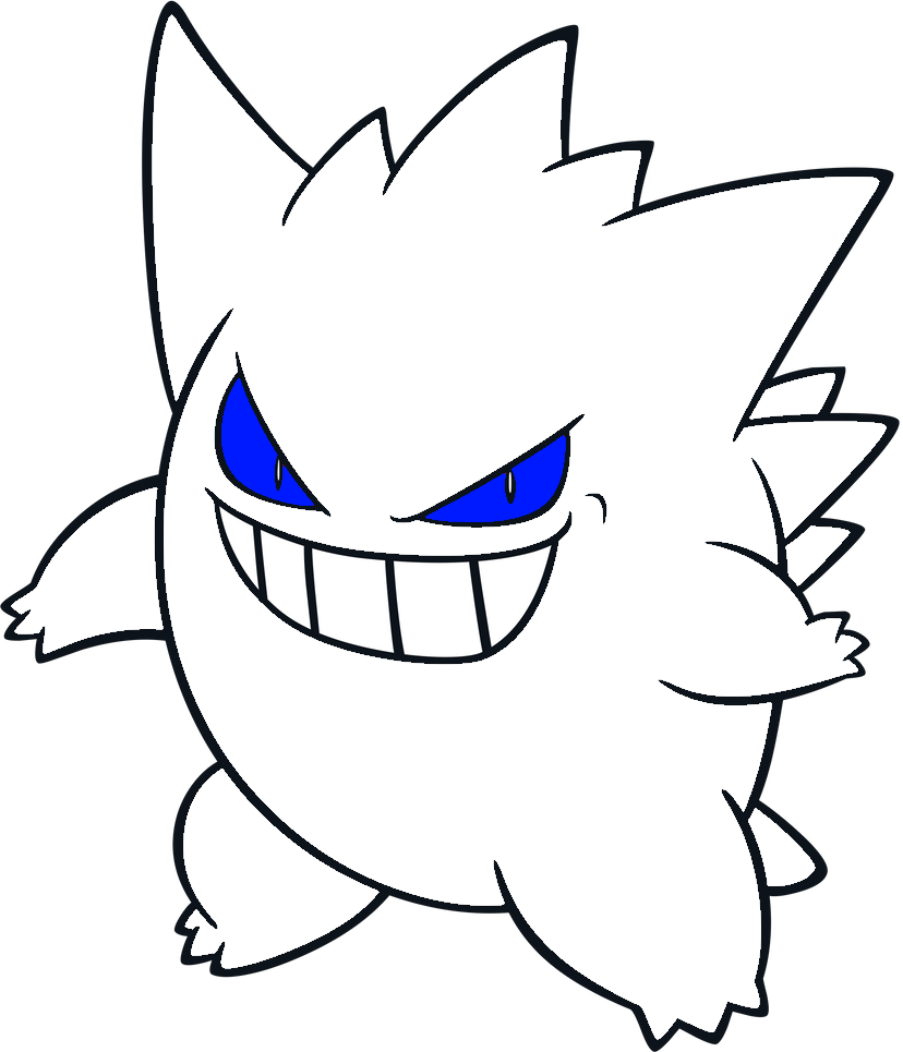 I redesigned shiny gengar : pokemon  Gengar pokemon, Shiny gengar, Gengar