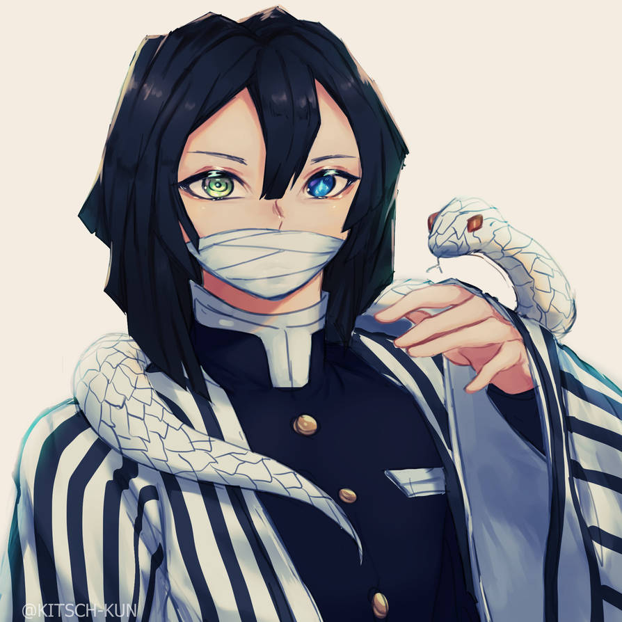 Snake Pillar Obanai Iguro by Kitsch-Kun on DeviantArt