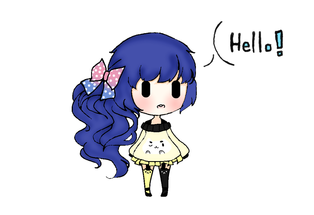 Hello Chibi by Momilkysu on DeviantArt