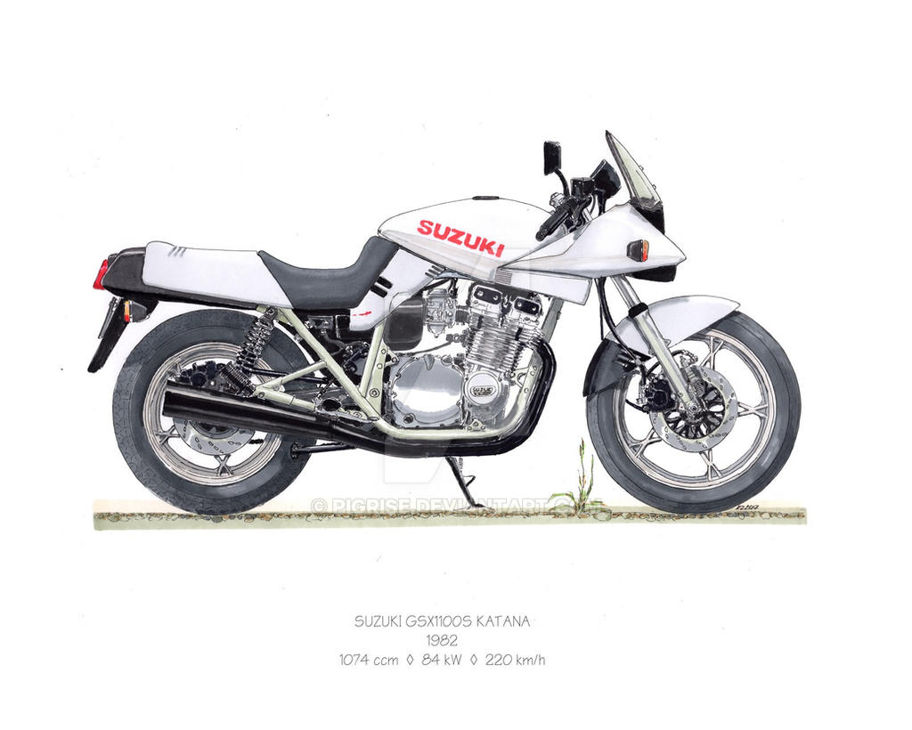 Suzuki GSX 1100S  KATANA 1982