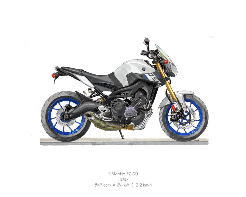 YAMAHA FZ-09 2015