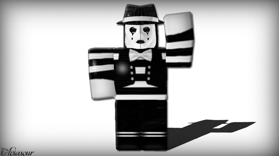 Roblox mime costume tutorial 