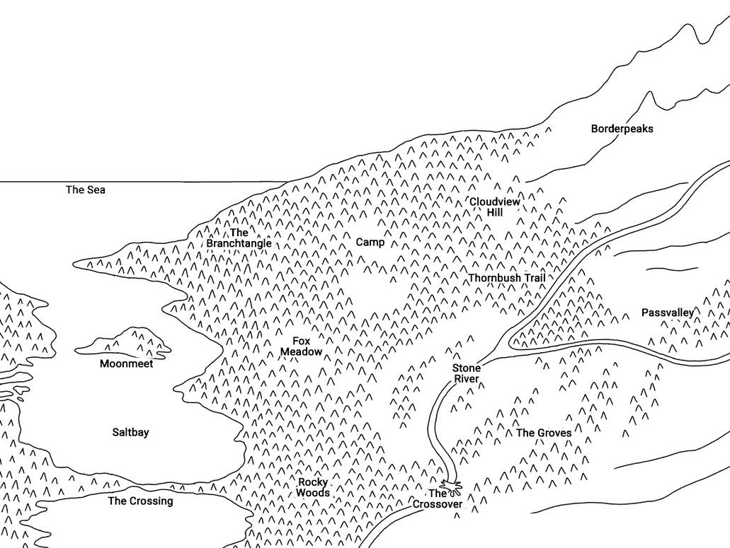 ancient trees map by entangled-life on DeviantArt