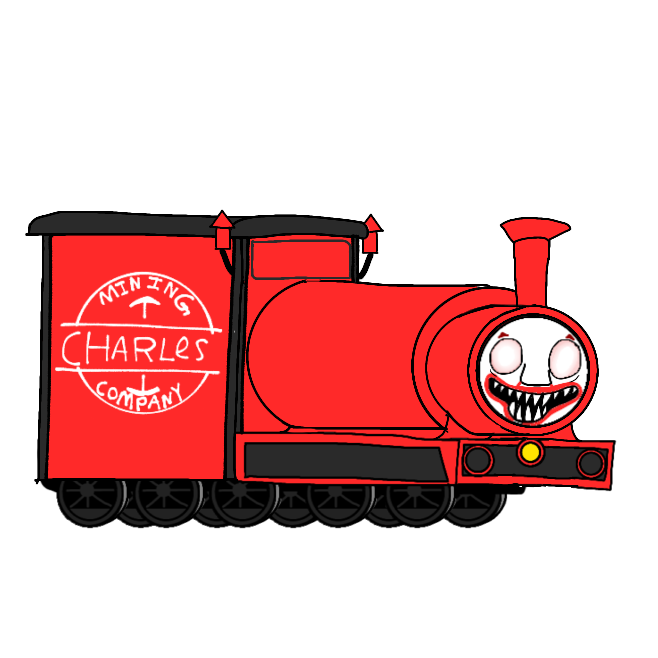 Choo Choo Charles Chases Thomas The Tank Engine by Anthonypolc on