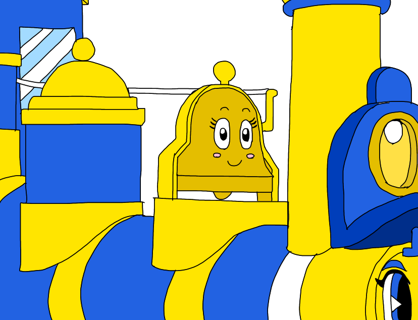 Bell Ringer Train Bella the Talking Ringing Brass Train Bell by anthonypolc1 on DeviantArt