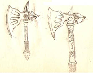 Runic axe