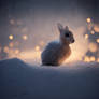 Lonely little rabbit