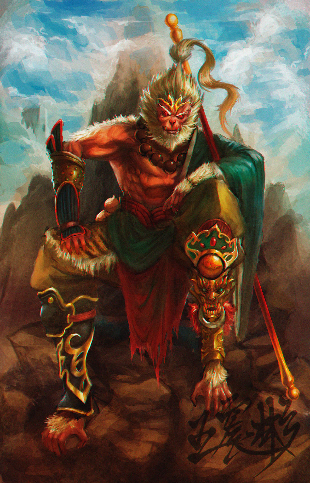 Sun Wukong By Jackywang On Deviantart Sun Wukong By Jackywang On Deviantart