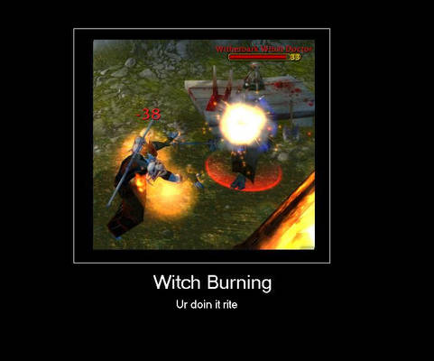 Witch Burning Poster