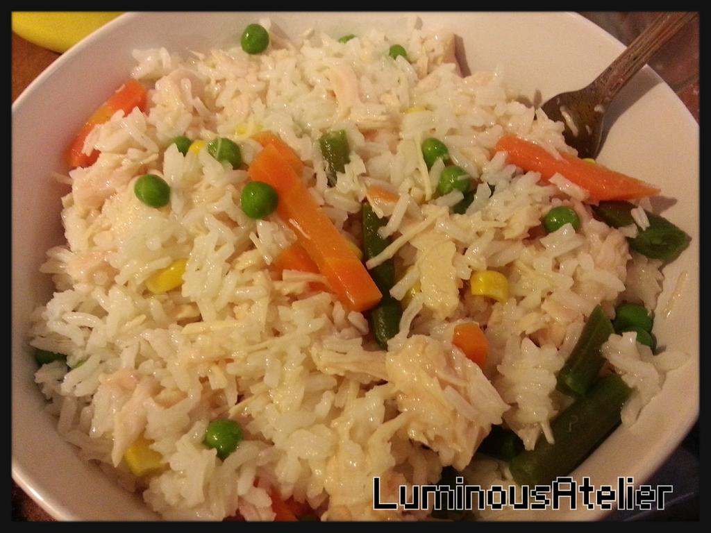 Photo - Rice,Chicken And Veggies